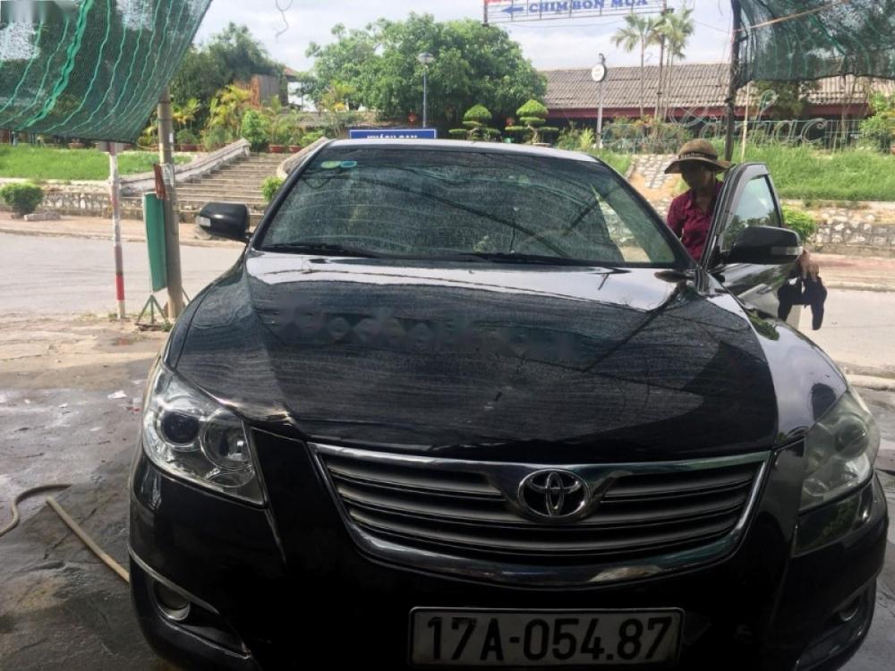 Toyota Camry 2.4G 2008 - Chính chủ bán Toyota Camry 2.4G năm sản xuất 2008, màu đen