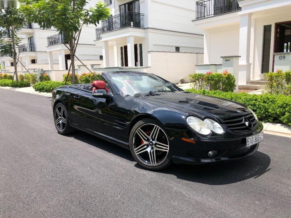 Mercedes-Benz SL class SL500 2007 - Bán Mercedes SL500 đời 2007, màu đen, xe nhập