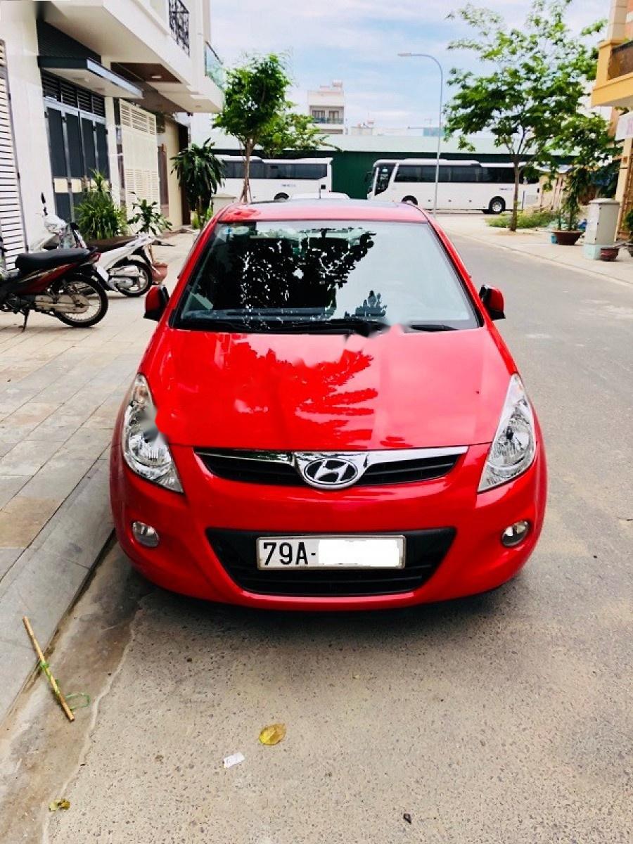 Hyundai i20 1.4 AT 2010 - Bán xe Hyundai i20 1.4 AT đời 2010, màu đỏ, nhập khẩu