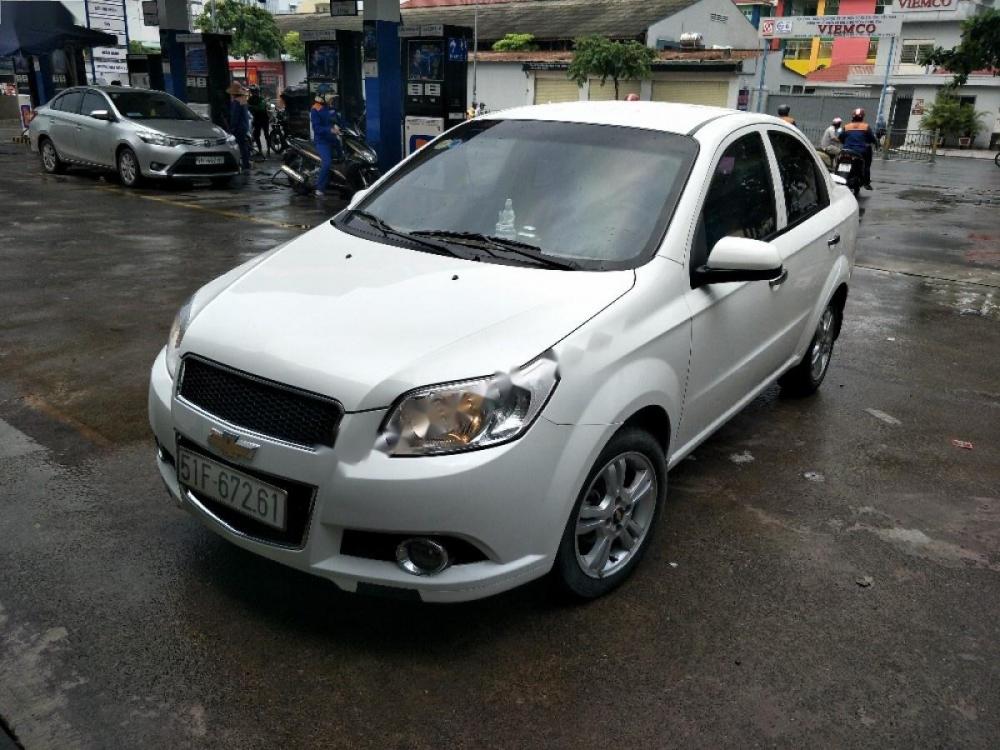 Chevrolet Aveo 1.5LTZ 2016 - Bán xe Chevrolet Aveo 1.5LTZ sản xuất 2016, màu trắng