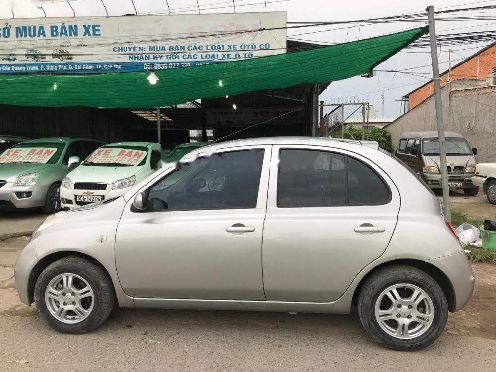 Nissan Micra 1.2 MT 2005 - Bán ô tô Nissan Micra 1.2 MT 2005, màu bạc, nhập khẩu còn mới, giá 220tr