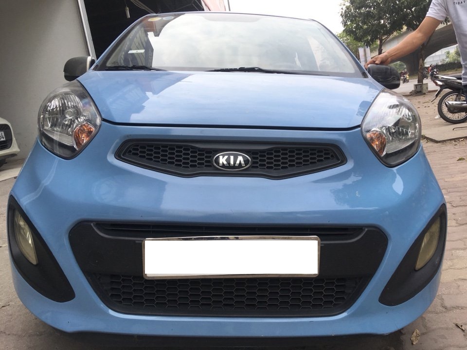 Kia Morning 2014 - Bán Kia Morning Van 2 chỗ sản xuất 2014, màu xanh lam, nhập khẩu