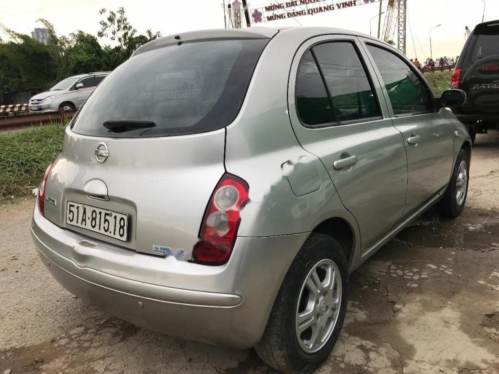 Nissan Micra 1.2 MT 2005 - Bán ô tô Nissan Micra 1.2 MT 2005, màu bạc, nhập khẩu còn mới, giá 220tr