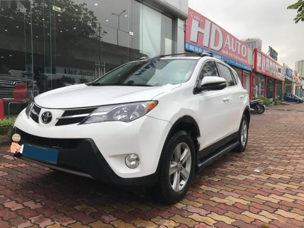 Toyota RAV4 XLE 2.5 AWD 2014 - Cần bán Toyota RAV4 XLE 2.5 AWD năm 2014, màu trắng, xe nhập chính chủ