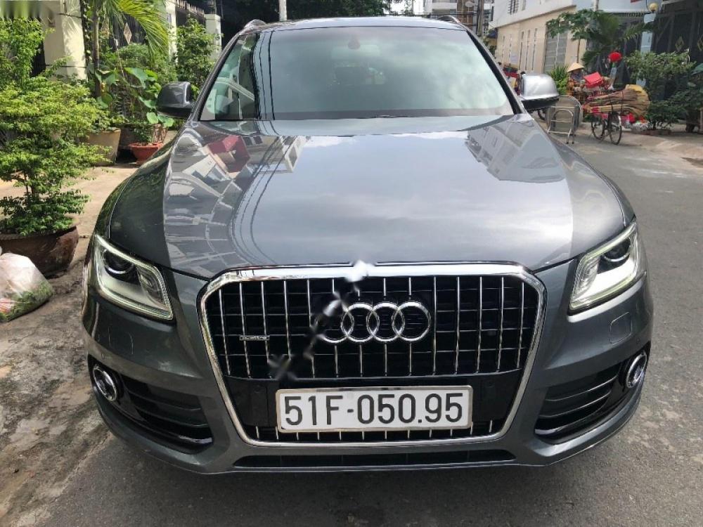 Audi Q5 2.0 AT 2014 - Bán Audi Q5 2.0 AT năm sản xuất 2014, màu xám, nhập khẩu nguyên chiếc chính chủ