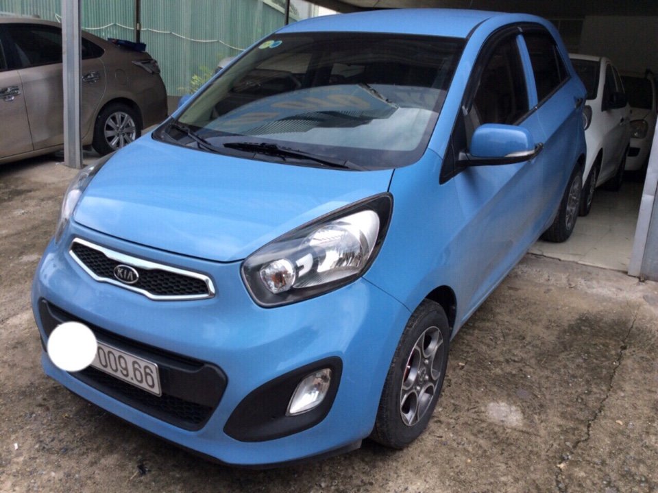 Kia Morning 2014 - Bán Kia Morning Van 2 chỗ sản xuất 2014, màu xanh lam, nhập khẩu