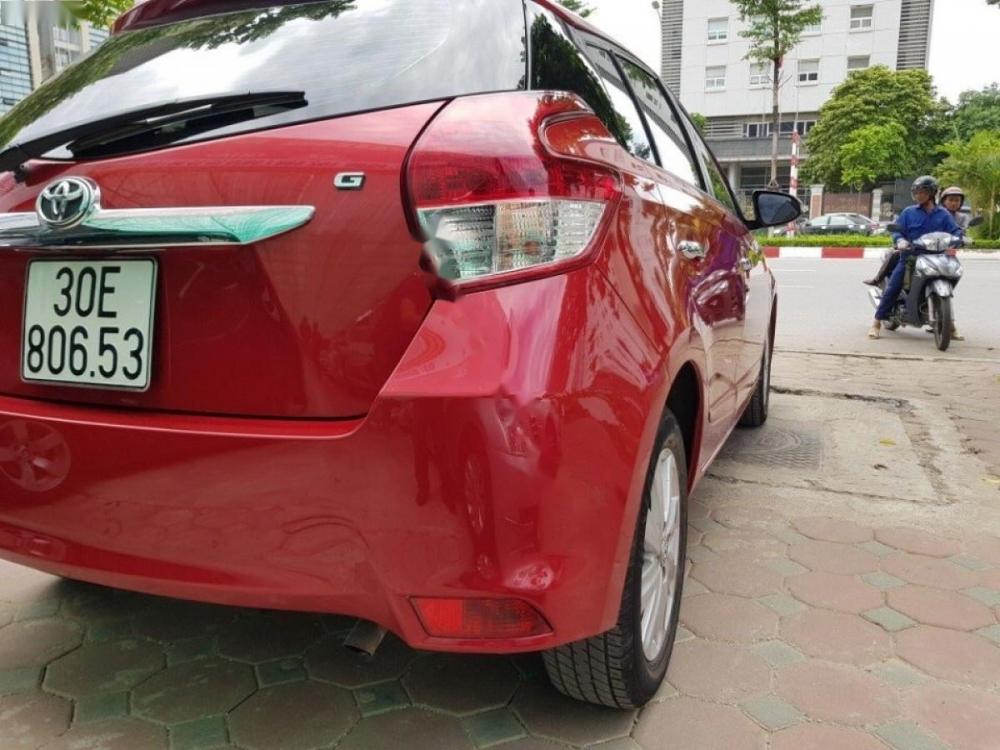 Toyota Yaris 2017 - Bán Toyota Yaris năm sản xuất 2017, màu đỏ, nhập khẩu nguyên chiếc như mới