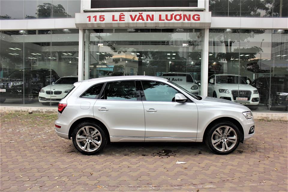 Audi Q5 2014 - Cần bán xe Audi Q5 năm 2014, màu bạc