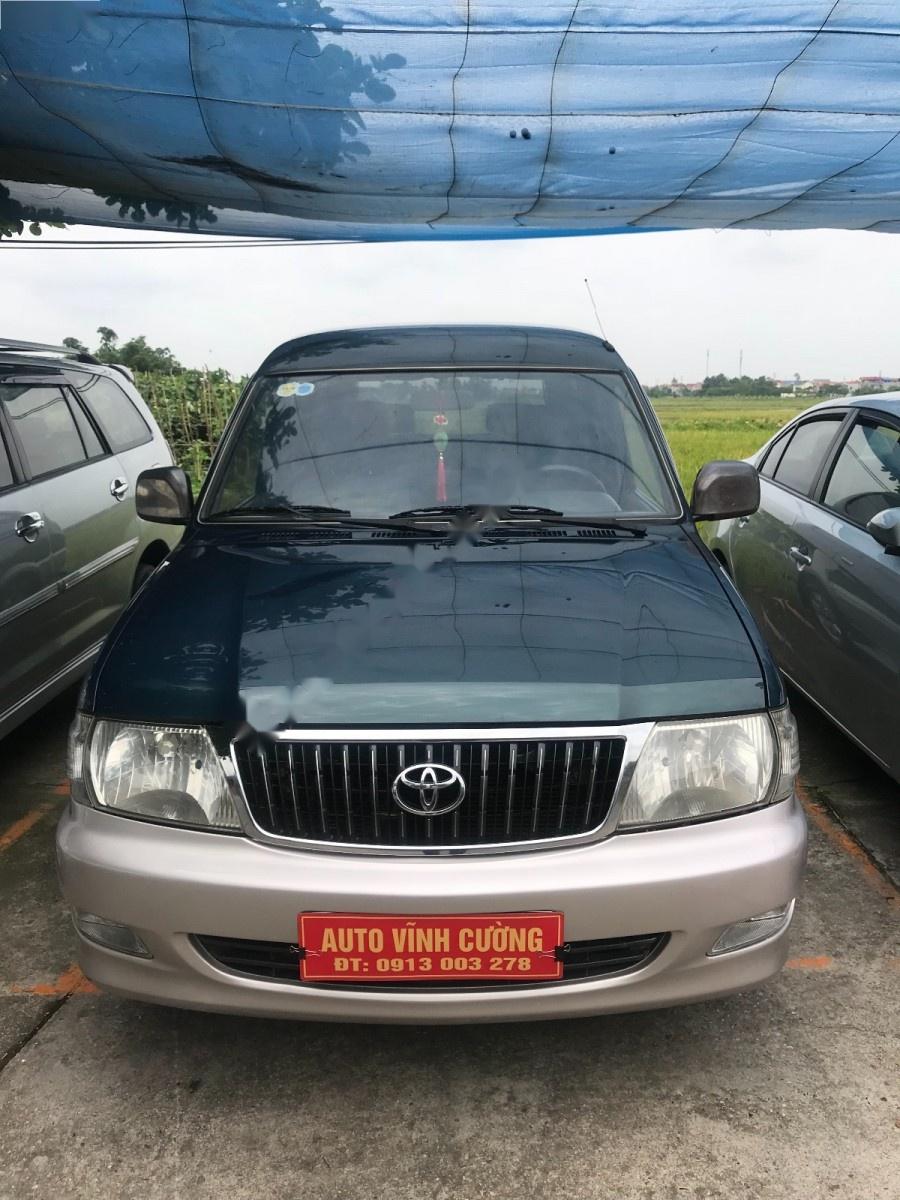 Toyota Zace GL 2005 - Cần bán Toyota Zace GL sản xuất 2005, màu xanh lam, giá tốt