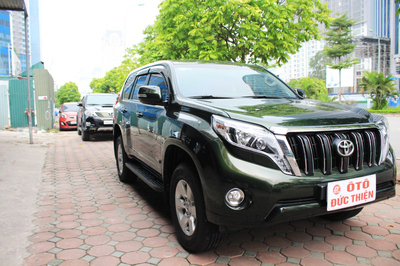 Toyota Prado TXL 2014 - Cần bán xe Toyota Prado TXL năm sản xuất 2014, màu xanh lục, xe nhập chính chủ