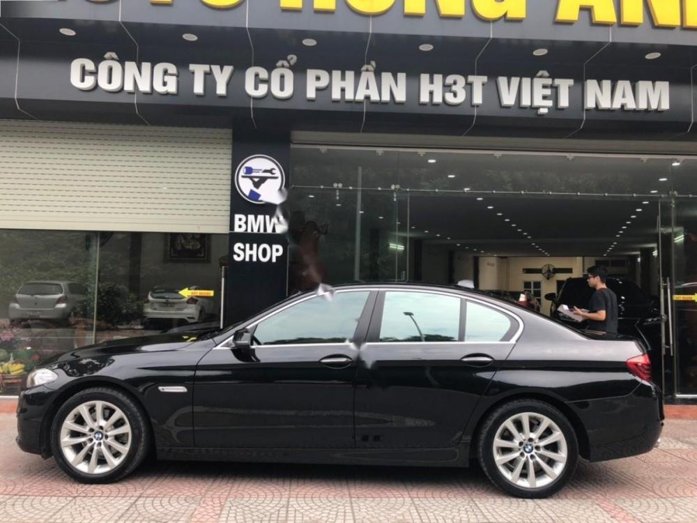 BMW 5 Series 520i 2016 - Bán ô tô BMW 5 Series 520i sản xuất 2016, màu đen, nhập khẩu