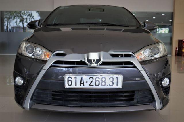 Toyota Yaris   2015 - Bán Toyota Yaris đời 2015, màu xám, xe nhập 