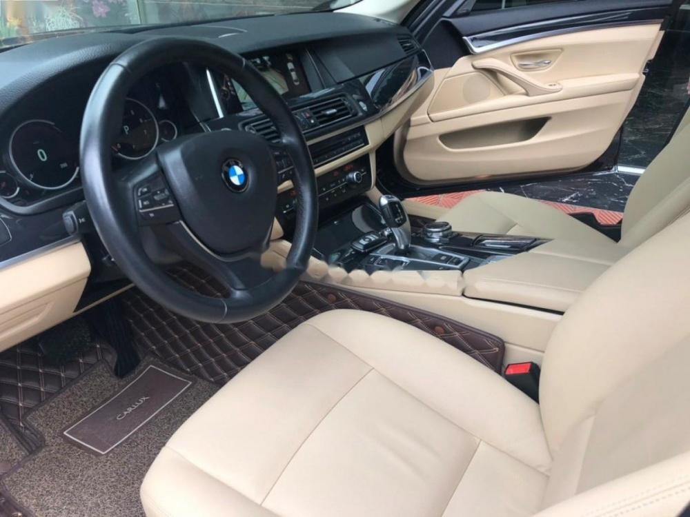 BMW 5 Series 520i 2016 - Bán ô tô BMW 5 Series 520i sản xuất 2016, màu đen, nhập khẩu