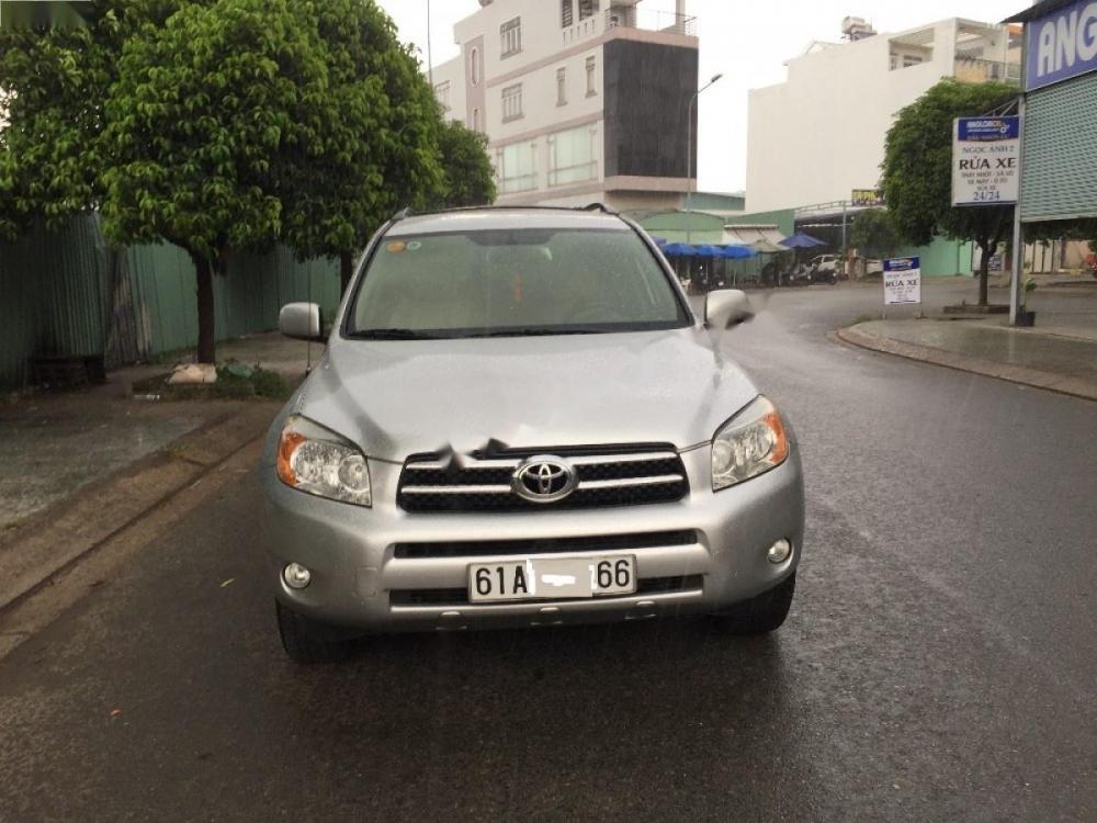 Toyota RAV4 Limited 2.4 FWD 2007 - Bán xe Toyota RAV4 Limited 2.4 FWD đời 2007, màu bạc, nhập khẩu Nhật Bản số tự động