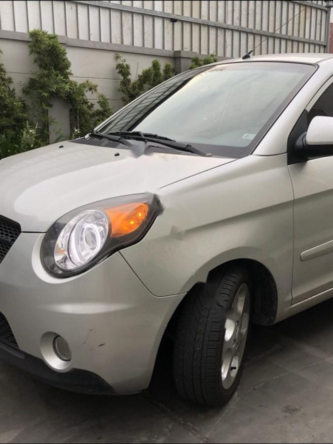 Kia Morning A 2009 - Bán Kia Morning A đời 2009, màu bạc, nhập khẩu, giá tốt