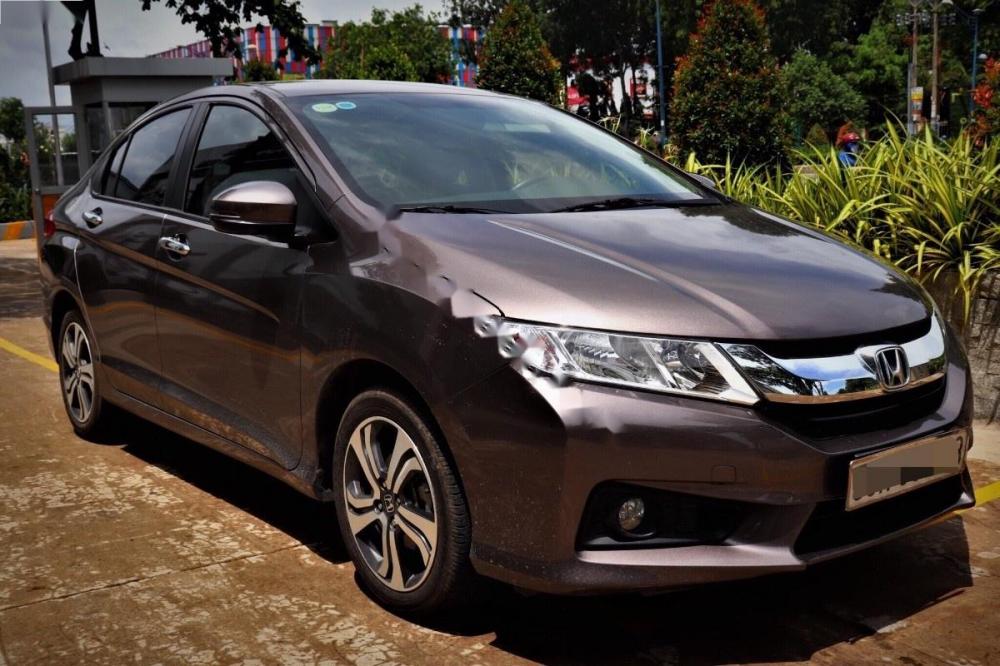 Honda City 1.5 AT 2017 - Bán Honda City 1.5 AT sản xuất 2017, màu nâu, 560 triệu