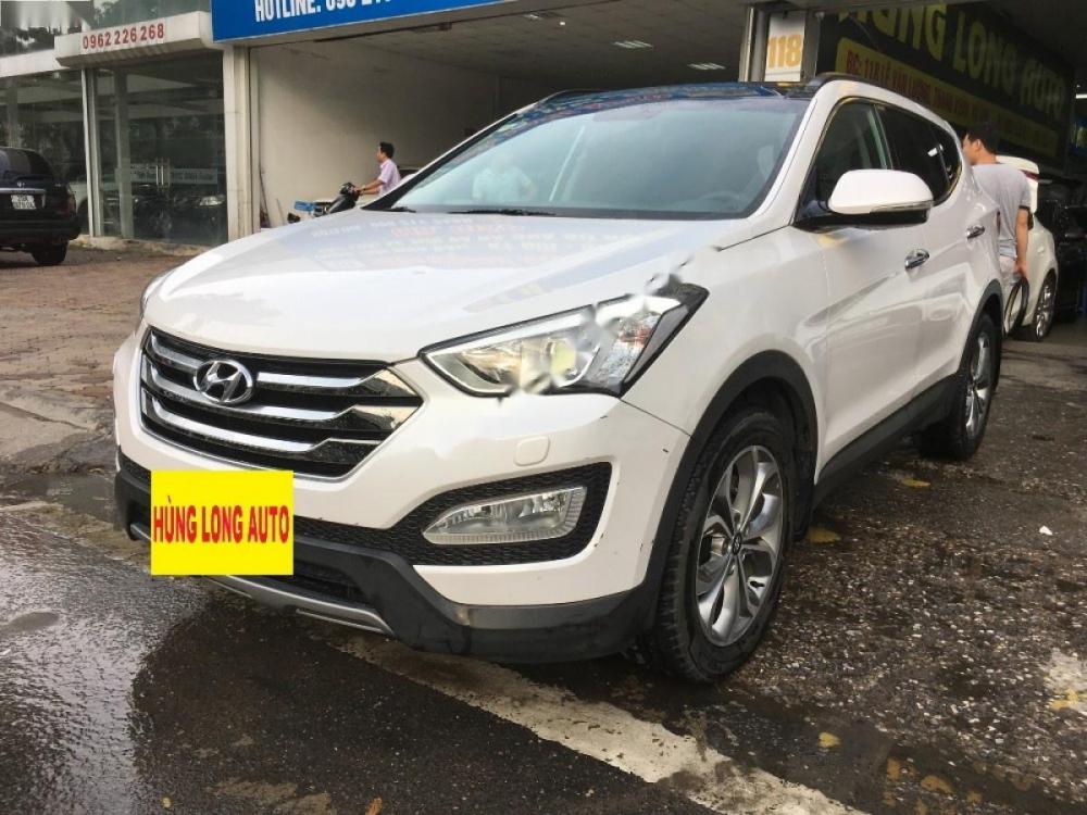 Hyundai Santa Fe 2.4 AT 4WD 2016 - Bán Hyundai Santa Fe 2.4 AT 4WD đời 2016, màu trắng, giá 928tr