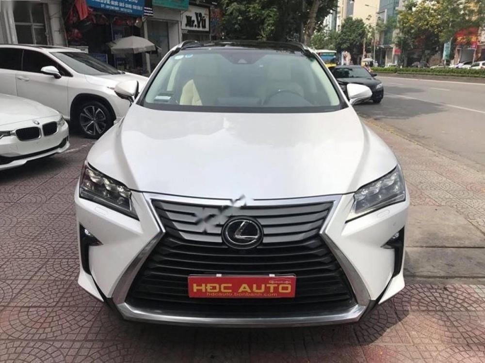 Lexus RX 350 2016 - Cần bán lại xe Lexus RX 350 2016, màu trắng, nhập khẩu nguyên chiếc