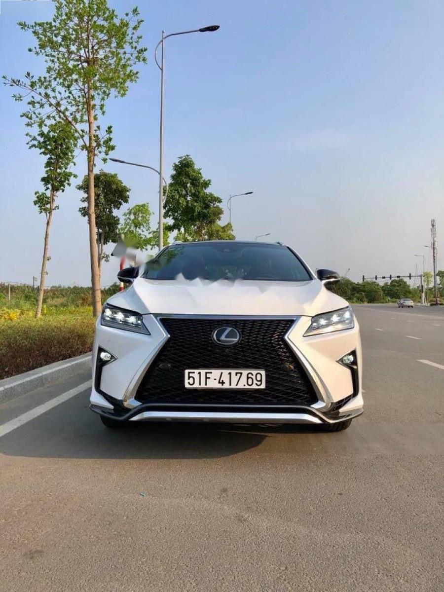 Lexus RX 350 2016 - Cần bán lại xe Lexus RX 350 đời 2016, màu trắng, nhập khẩu nguyên chiếc