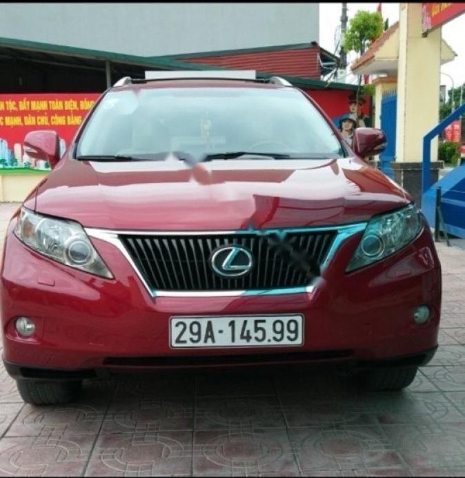 Lexus RX 350 2010 - Bán Lexus RX 350 đời 2010, màu đỏ, xe nhập xe gia đình