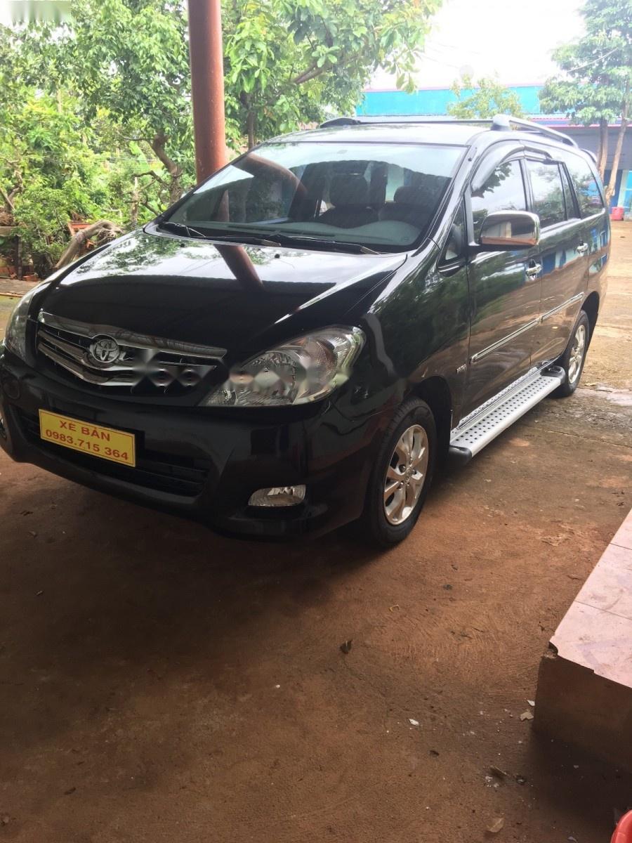 Toyota Innova G 2008 - Cần bán lại xe Toyota Innova G đời 2008, màu đen chính chủ