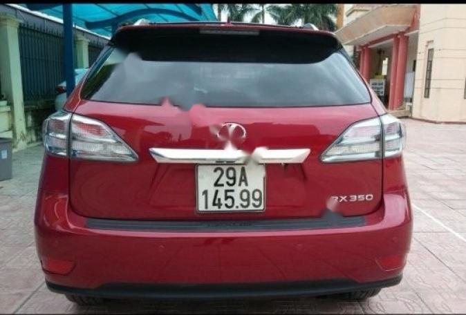 Lexus RX 350 2010 - Bán Lexus RX 350 đời 2010, màu đỏ, xe nhập xe gia đình