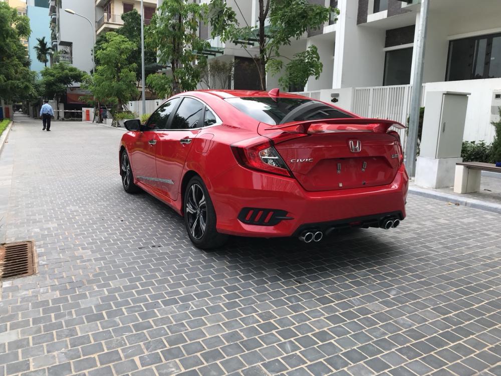 Honda Civic 1.5 Turbo 2017 - Bán Honda Civic 1.5 Turbo năm 2017, màu đỏ, nhập khẩu