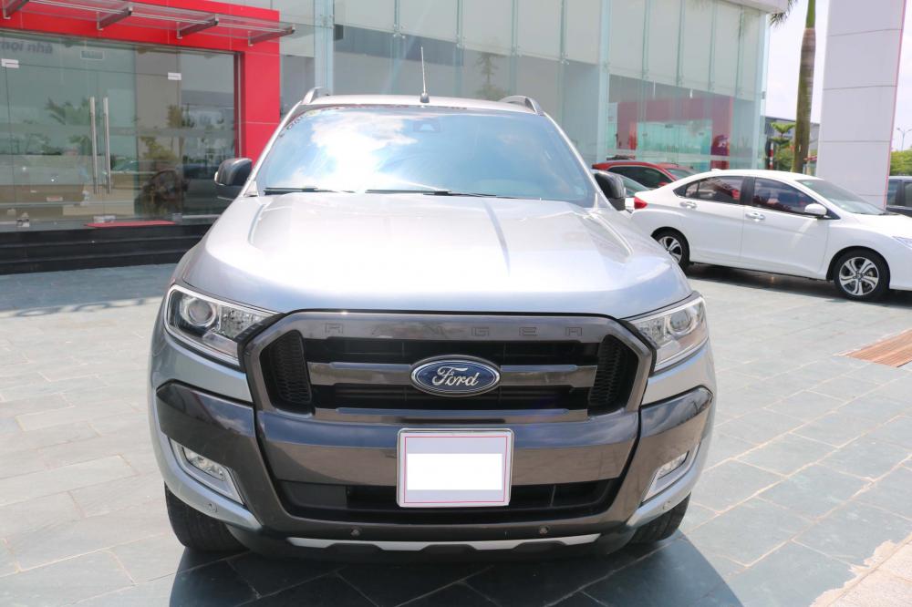 Ford Ranger 3.2L Wildtrak 4x4 AT 2016 - Bán Ford Ranger 3.2L Wildtrak 4x4 AT 2016, màu xám (ghi), nhập khẩu nguyên chiếc