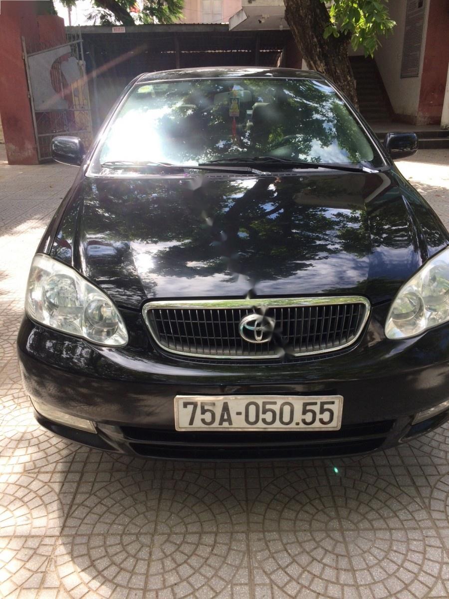 Toyota Corolla altis 2004 - Bán Toyota Corolla altis đời 2004, màu đen