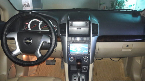 Chevrolet Captiva   2.0 AT  2009 - Bán ô tô Chevrolet Captiva 2.0 AT 2009, màu bạc  