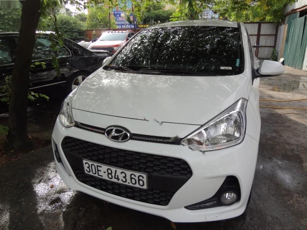 Hyundai Grand i10 MT 2017 - Bán Hyundai Grand i10 MT năm 2017, màu trắng chính chủ