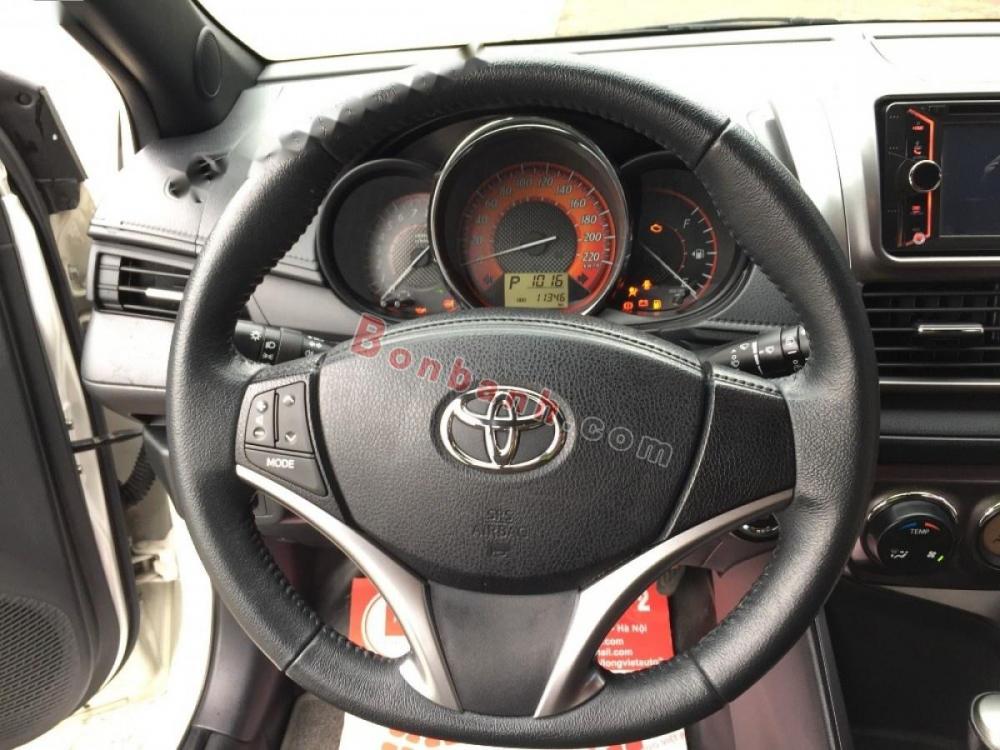Toyota Yaris 1.5G 2016 - Cần bán Toyota Yaris 1.5G đời 2016, màu trắng, xe nhập 
