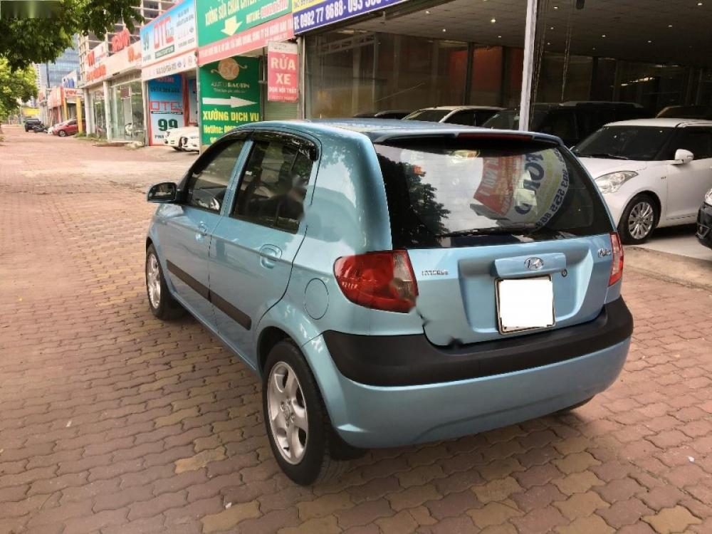 Hyundai Getz 1.4 2008 - Cần bán lại xe Hyundai Getz 1.4 sản xuất năm 2008, màu xanh lam, nhập khẩu, giá 180tr