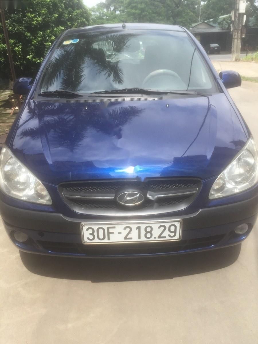 Hyundai Getz 1.1 MT 2010 - Bán Hyundai Getz năm sản xuất 2010, màu xanh lam, xe nhập