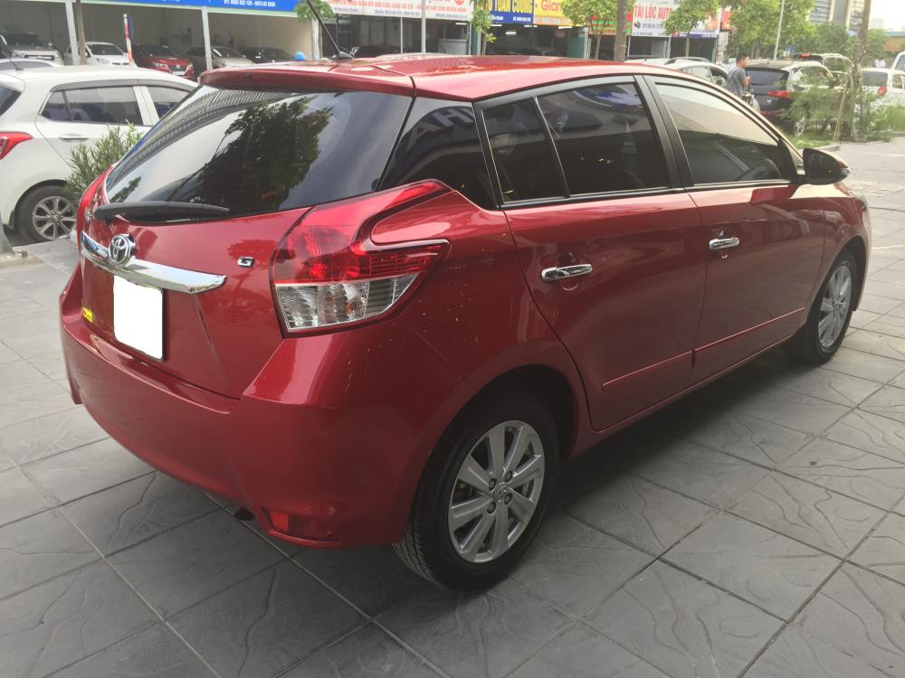 Toyota Yaris G 2015 - Bán xe Toyota Yaris G đời 2015, màu đỏ, nhập khẩu nguyên chiếc, giá cạnh tranh, giao xe nhanh