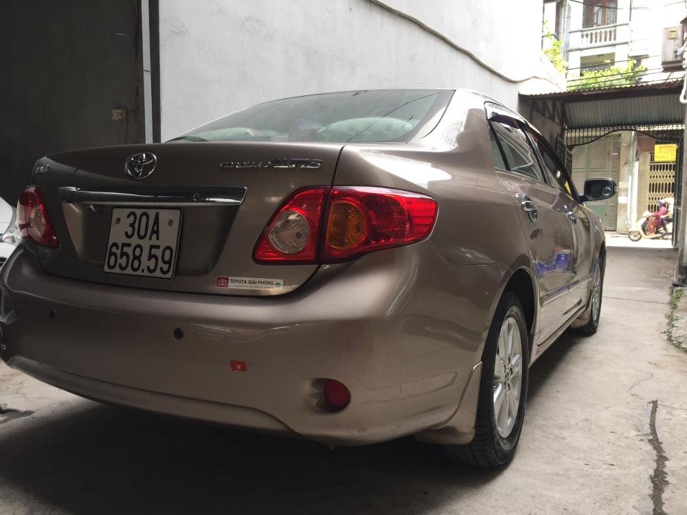 Toyota Corolla altis G 2009 - Cần bán gấp Toyota Corolla Altis G 2009 ít sử dụng, 465 triệu