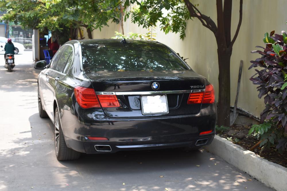 BMW 7 Series 740 LI 2008 - Cần bán xe BMW 7 Series 740 LI đời 2009, màu đen, xe nhập