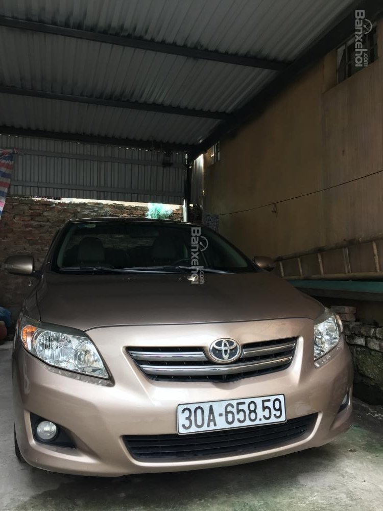 Toyota Corolla altis G 2009 - Cần bán gấp Toyota Corolla Altis G 2009 ít sử dụng, 465 triệu