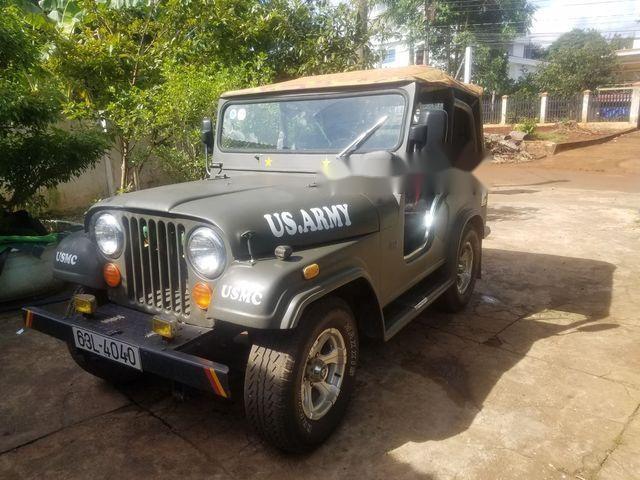 Jeep CJ 1980 - Bán gấp Jeep CJ đời 1980, màu xanh lục, xe nhập