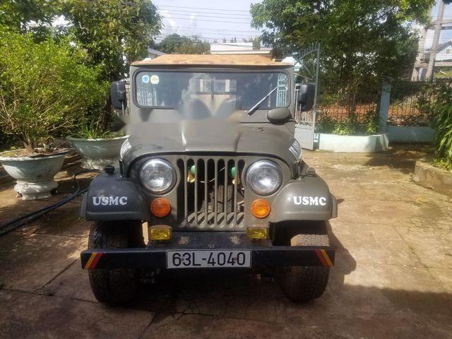 Jeep CJ 1980 - Bán gấp Jeep CJ đời 1980, màu xanh lục, xe nhập