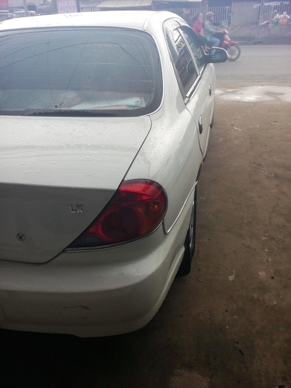 Kia Spectra 2003 - Bán ô tô Kia Spectra đăng ký lần đầu 2003, màu trắng xe gia đình, 115 triệu