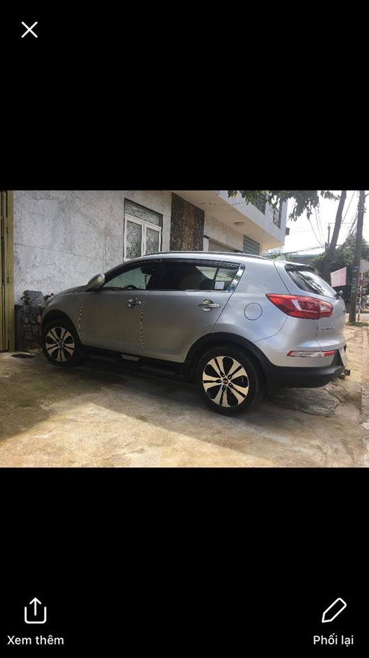 Kia Sportage 2011 - Bán Kia Sportage 2011, màu bạc, giá chỉ 580 triệu