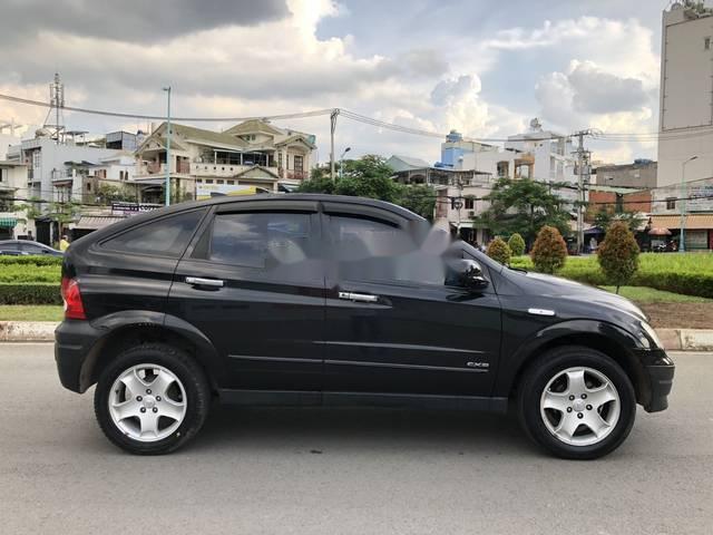 Ssangyong Actyon 2008 - Bán Ssangyong Actyon đời 2008, màu đen, nhập khẩu  