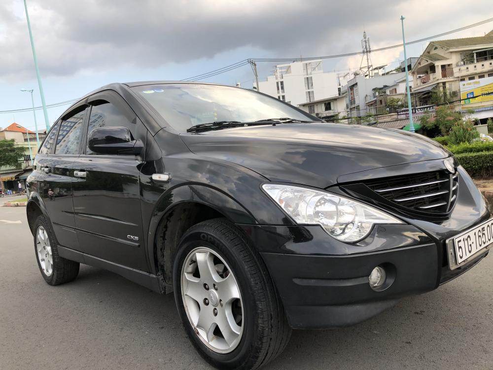 Ssangyong Rexton II 2008 - Cần bán xe Ssangyong Rexton II đời 2008, màu đen, xe nhập số tự động, 370 triệu