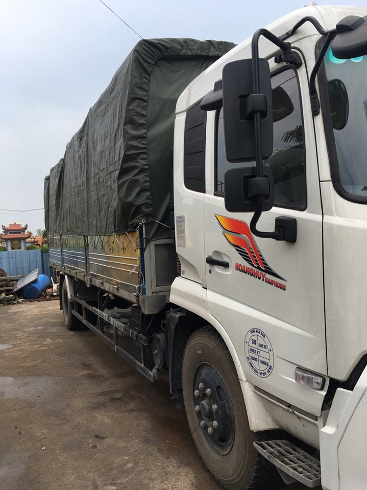 Xe tải Trên 10 tấn 2015 - Bán xe tải Dongfeng Hoàng Huy 4 chân, đã qua sử dụng, đời 2015, tải 18 tấn