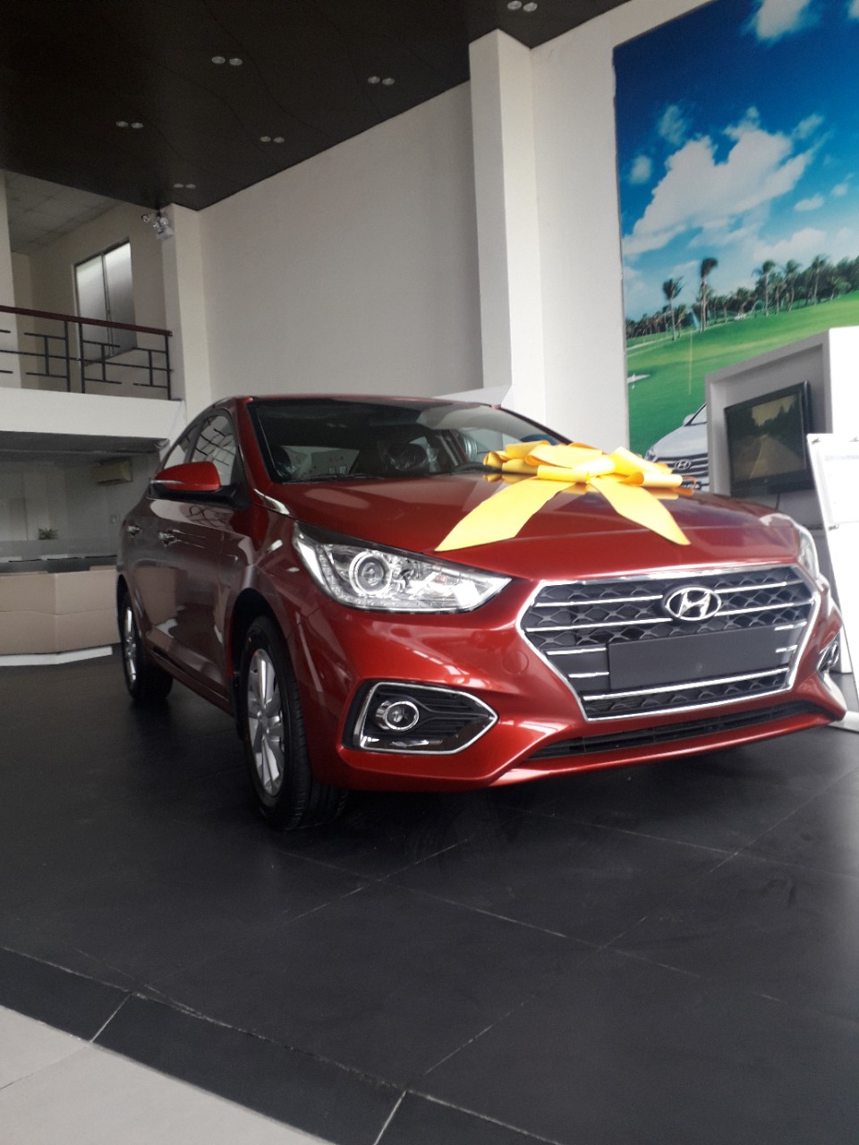 Hyundai Acent 2018 - Bán Hyundai Accent 2018 full option, màu đỏ, trắng, có xe giao ngay, khuyến mãi lớn, LH 01668077675