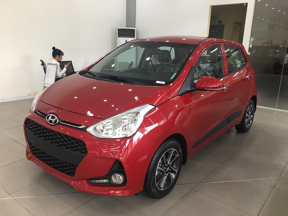 Hyundai Grand i10 2019 - Hyundai Grand i10 1.2 AT sản xuất 2019, sẵn xe giao ngay - LH: 091 992 9923