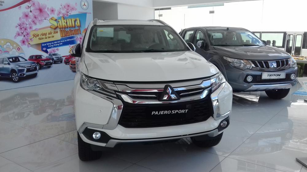 Mitsubishi Pajero 4x4AT 2018 - Bán Mitsubishi Pajero Sport All New 4x4AT 2018, màu trắng, nhập khẩu