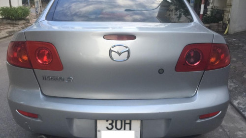 Mazda 3  1.6 AT  2007 - Bán Mazda 3 1.6 AT năm sản xuất 2007, màu bạc