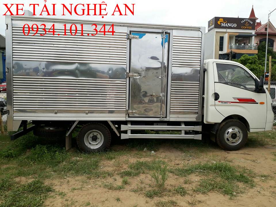 Xe tải 1,5 tấn - dưới 2,5 tấn 2017 - Bán xe tải Hàn Quốc Teraco 1.9 tấn, động cơ Hyundai, bán xe trả góp 70%